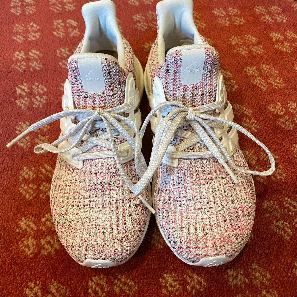 RARE Adidas Ultraboost pink colorful size 6.5 - Picture 5 of 10